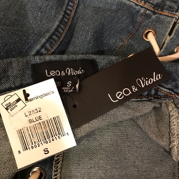 Anthropologie Lea & Viola Denim Jacket NEW - Picture 11 of 12